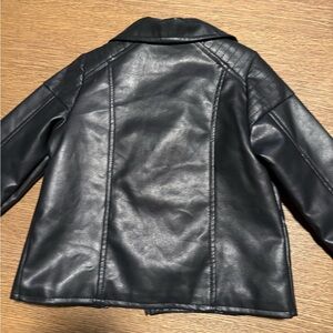 Women's Black Leather Jacket